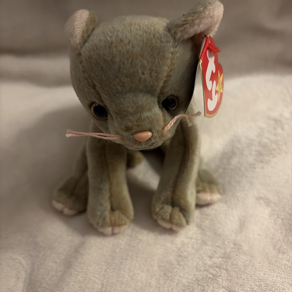 Scat the Cat - Beanie Babies Ty Original Baby - Retired 1998